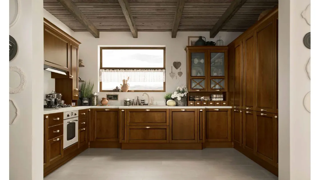 Cucina Classica angolare Sinfonia 01 di Colombini Casa Artec