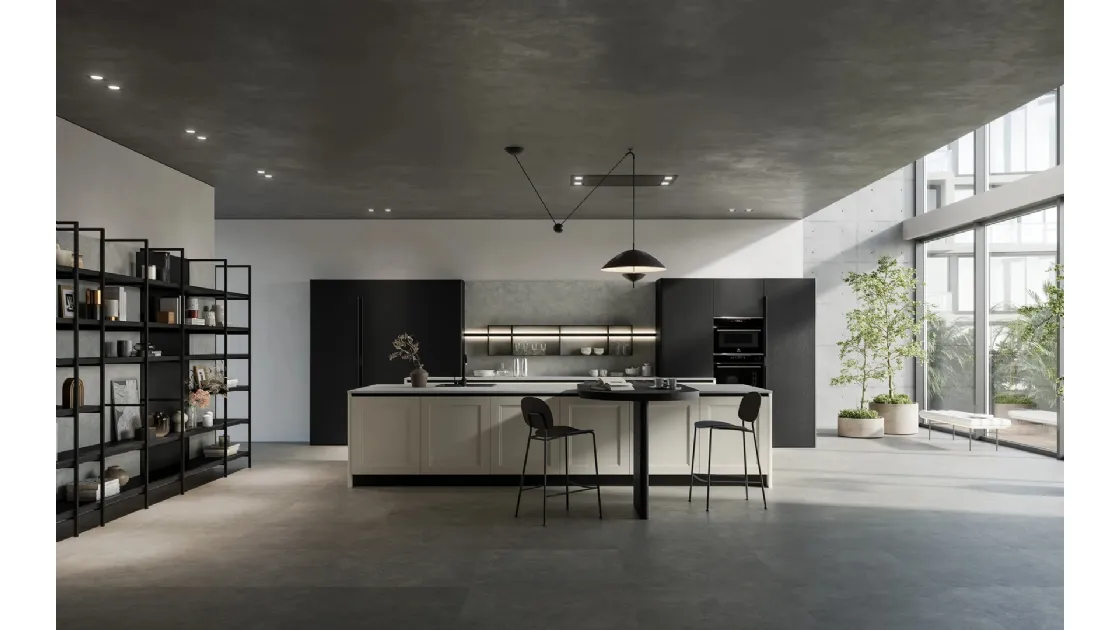 Cucina Moderna con isola Meg 01 di Arredo3